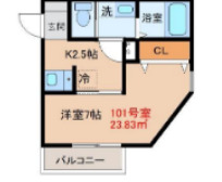 グラウハイムの間取り
