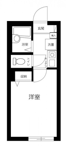 フェリオ千住緑町の間取り