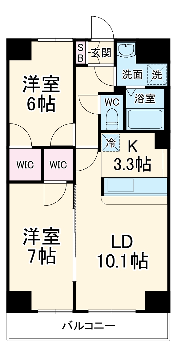 meLiV岩倉の間取り