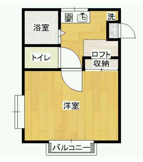 六方エステートの間取り