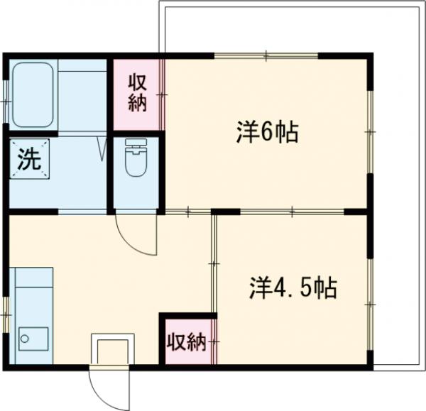三喜ビルの間取り