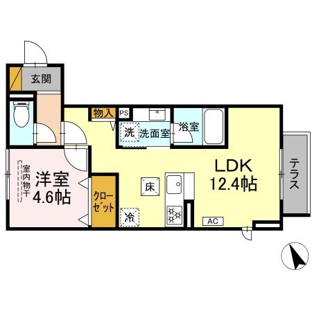 ハスクバーナ江戸川台の間取り