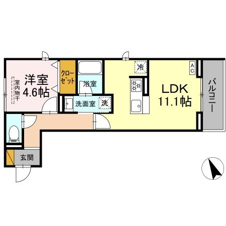 ハスクバーナ江戸川台の間取り