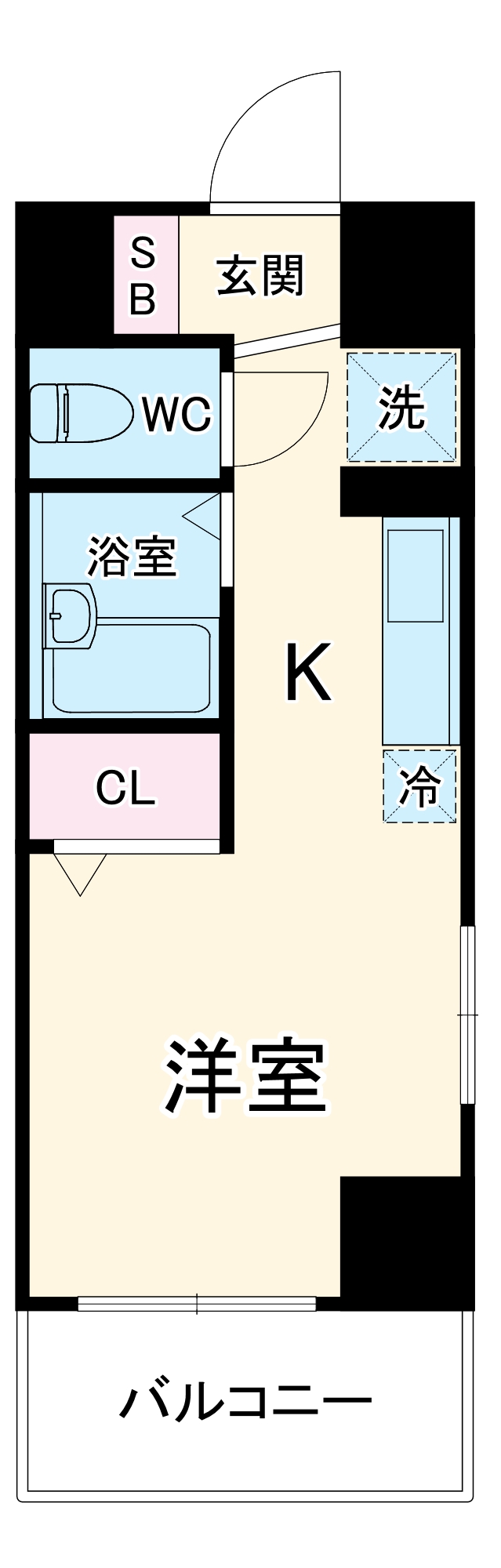 1/1 間取