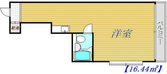 日興パレセゾン新宿の間取り