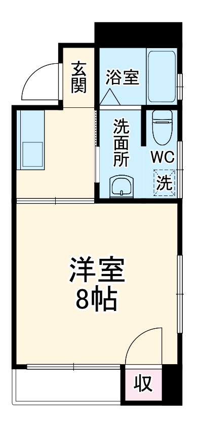 1/8 間取