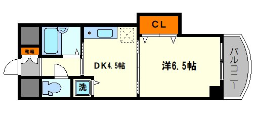 ノルデンハイム東三国の間取り