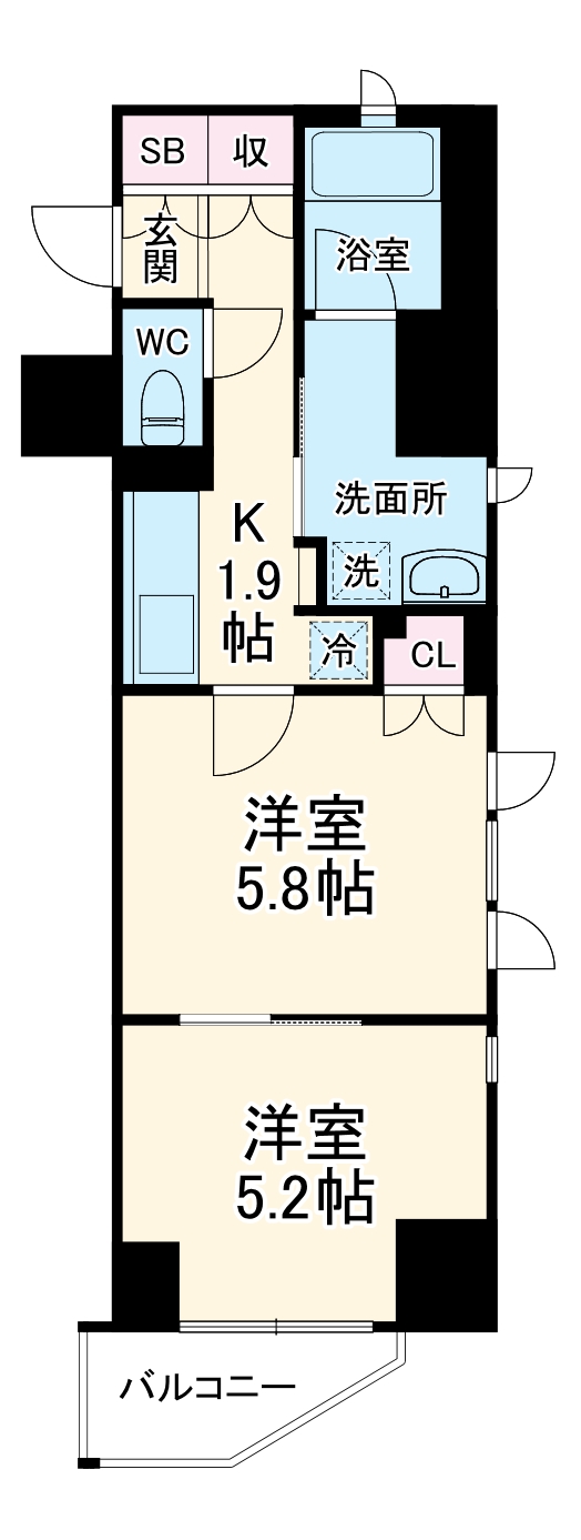 2/18 間取