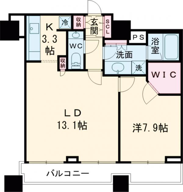 シティタワー高輪の間取り