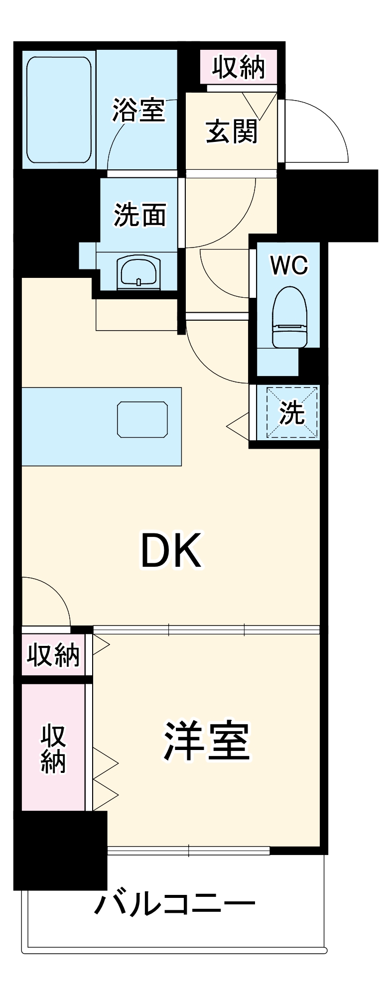 エスティメゾン八潮の間取り