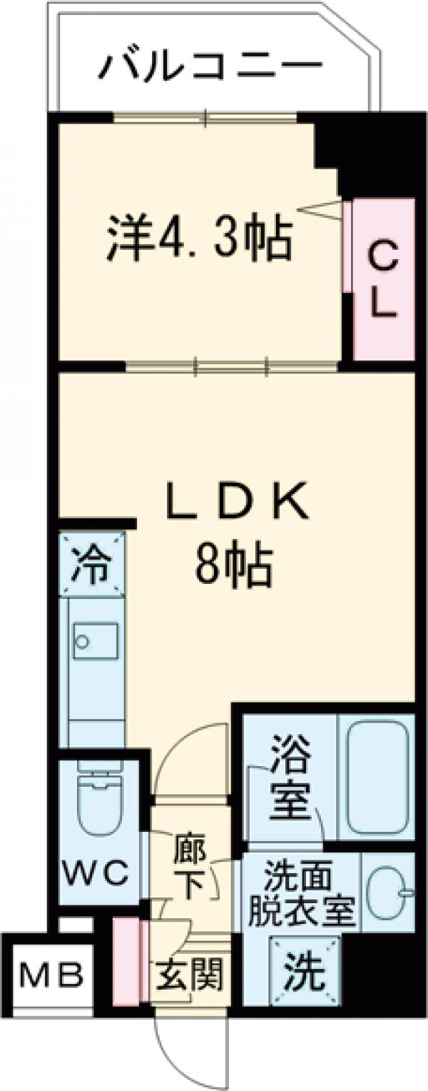 アイルグランデ東京亀有の間取り