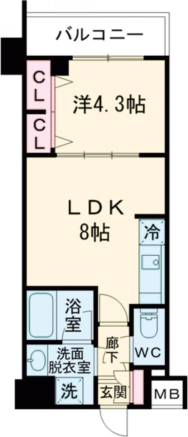 アイルグランデ東京亀有の間取り