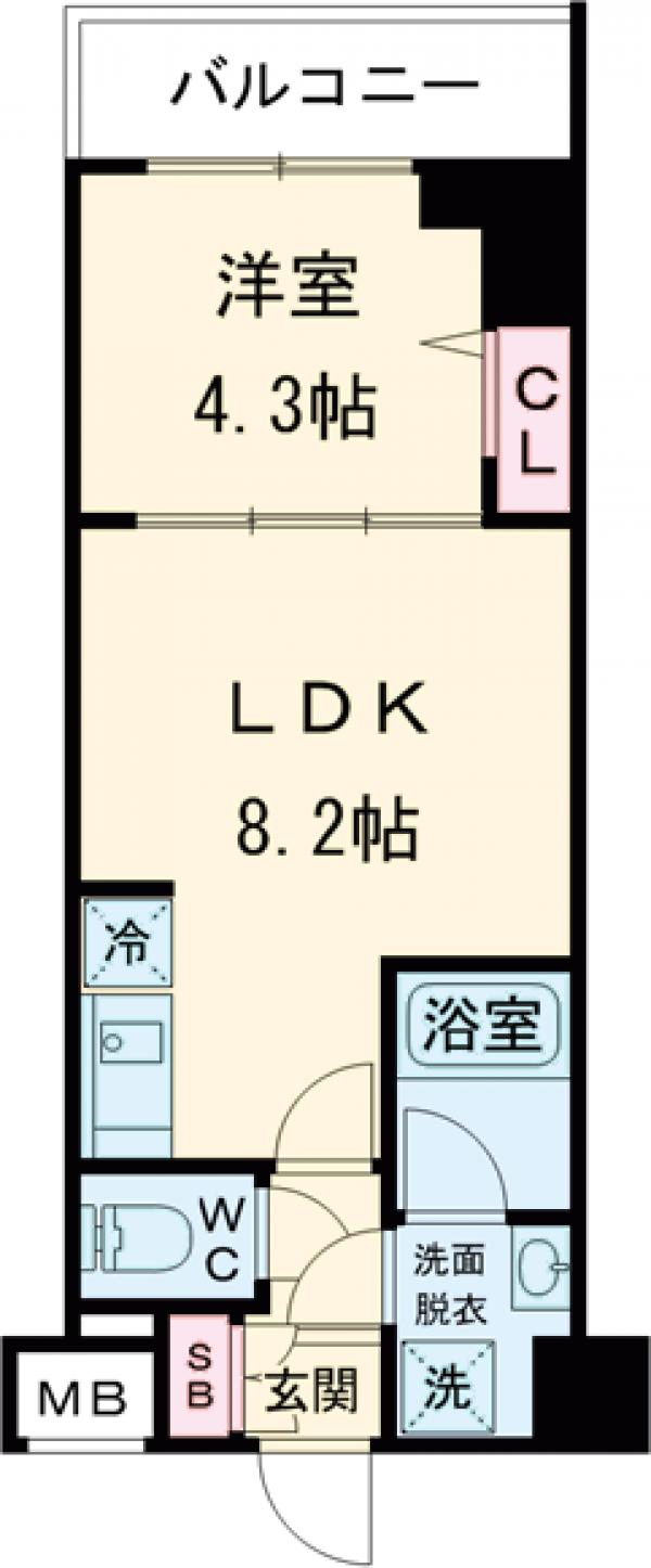アイルグランデ東京亀有の間取り