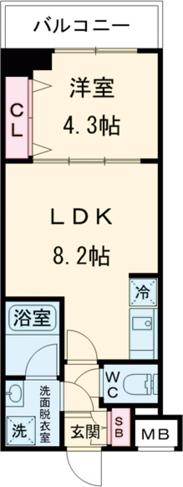 アイルグランデ東京亀有の間取り