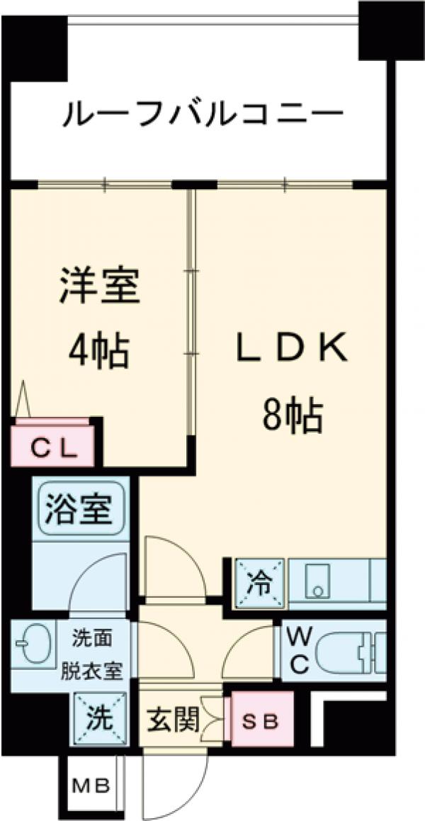アイルグランデ東京亀有の間取り
