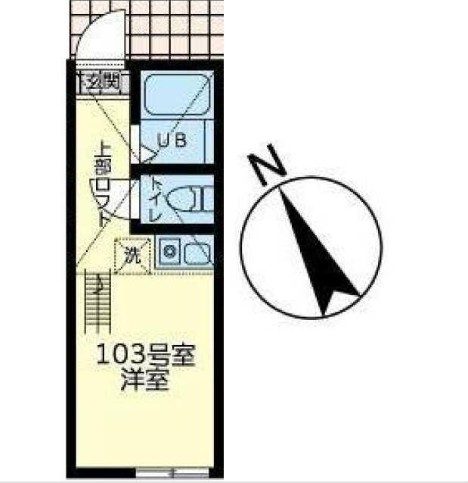 ユナイト石川町ペルファボーレの間取り
