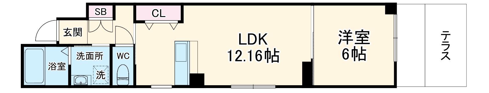 PEACE WELL四条の間取り