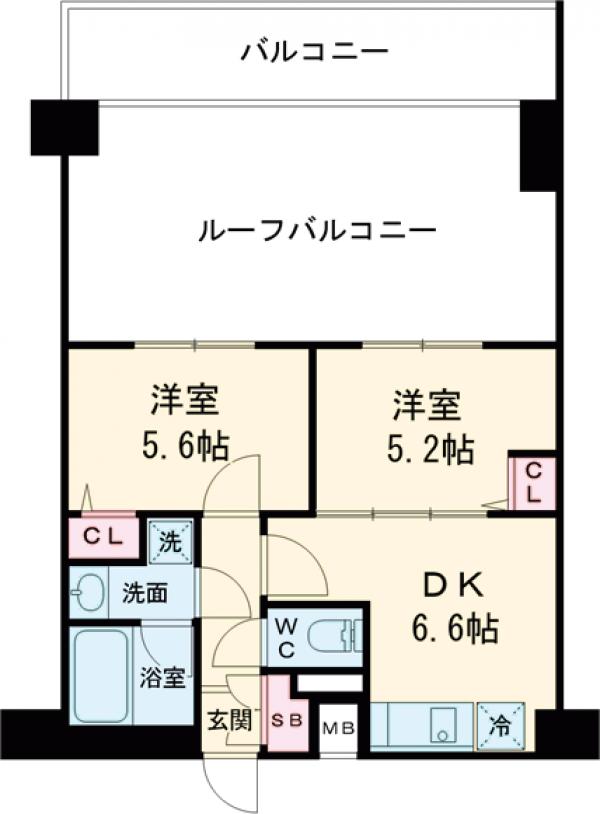 アイルグランデ東京亀有の間取り
