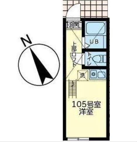 ユナイト石川町ペルファボーレの間取り