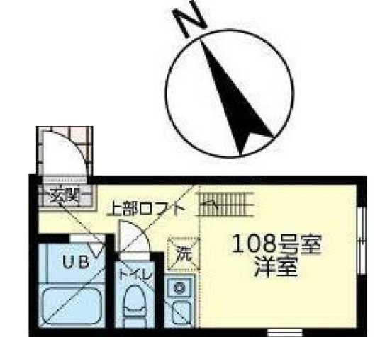 ユナイト石川町ペルファボーレの間取り