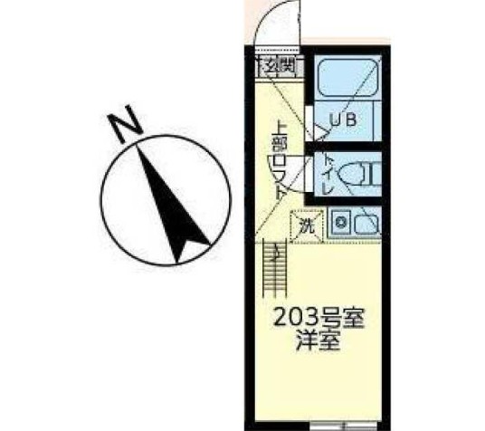 ユナイト石川町ペルファボーレの間取り