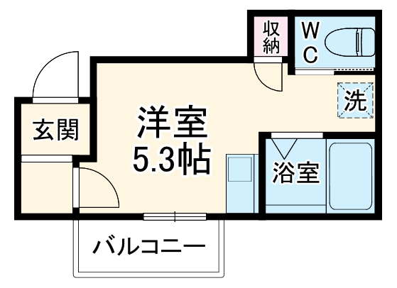 サンシャルムの間取り