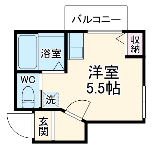 サンシャルムの間取り