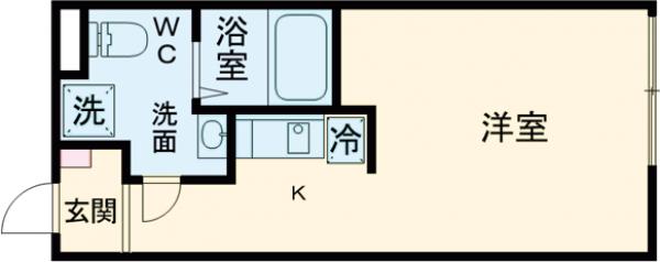 柴又の完工年月(2026年6月)築の賃貸マンションの間取り