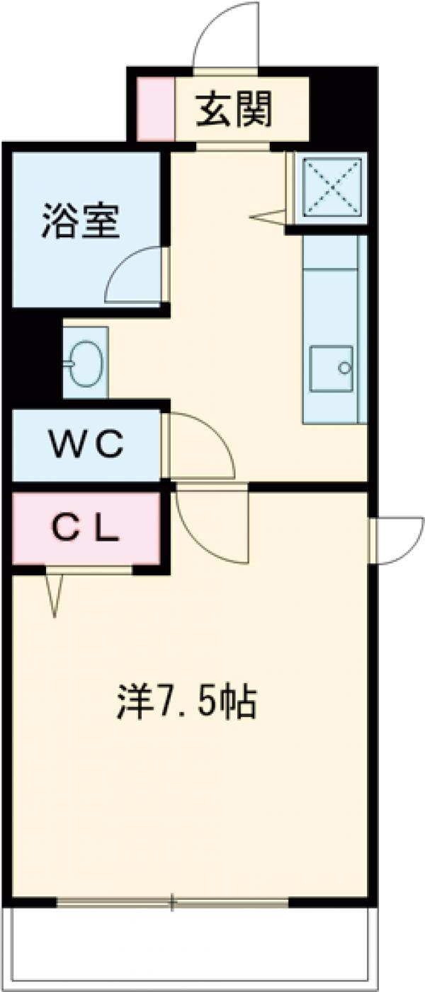 ステラ新町の間取り