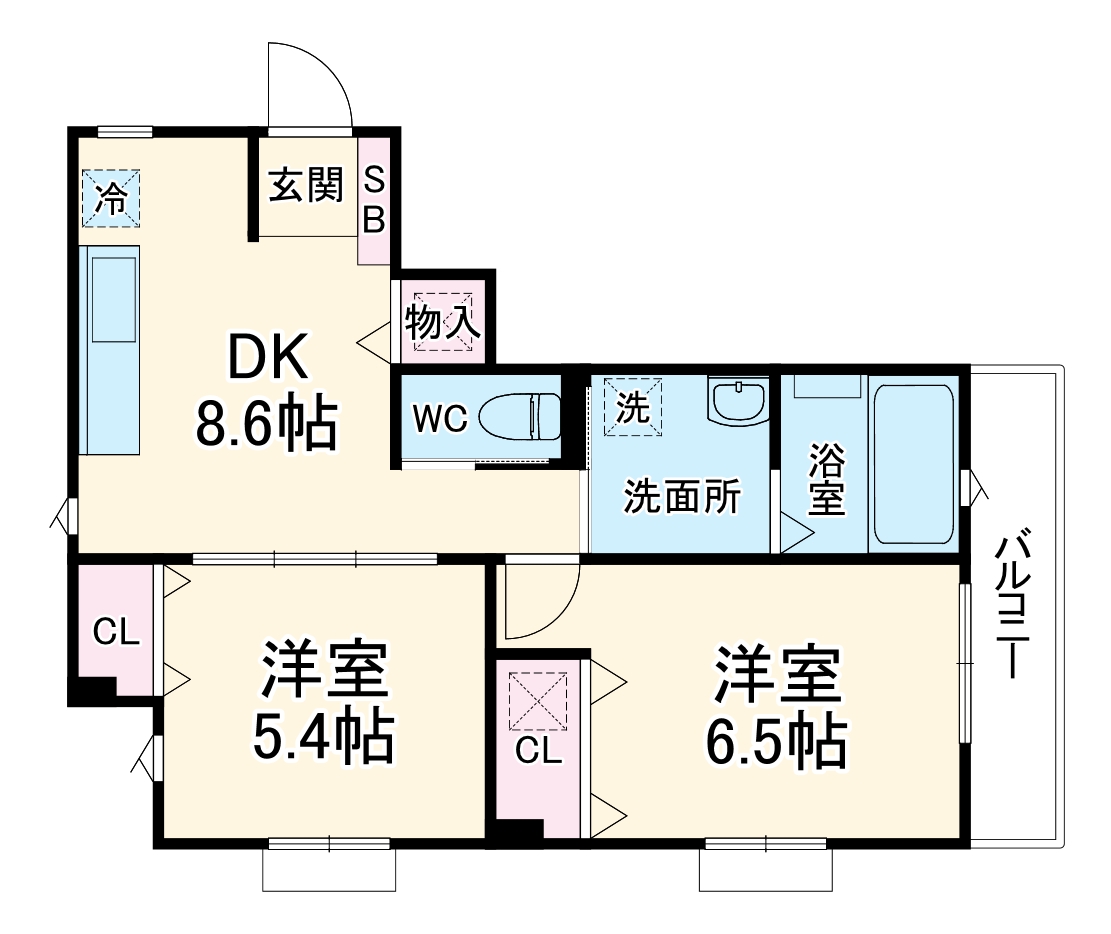 サンス戸塚の間取り