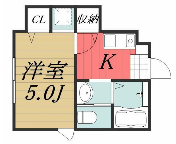 須和田の完工年月(2026年6月)築の賃貸マンションの間取り