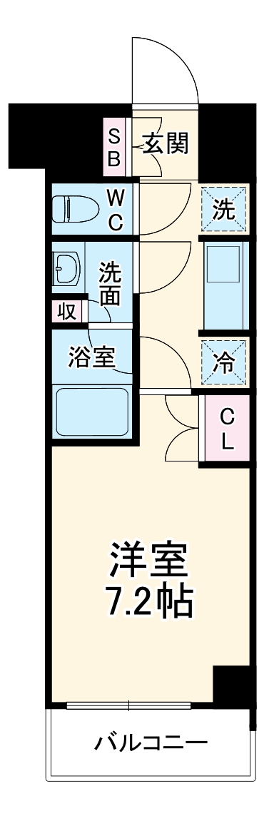 グレーシアフィット羽沢横浜国大の間取り