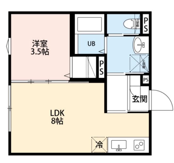 2/2 間取