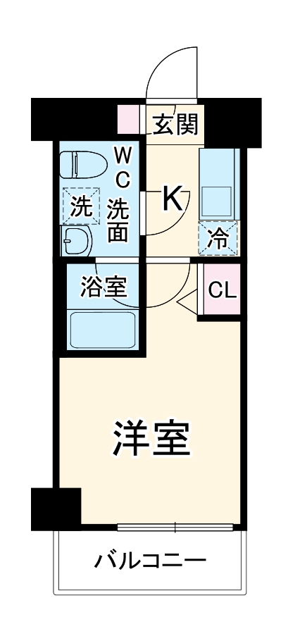 1/1 間取