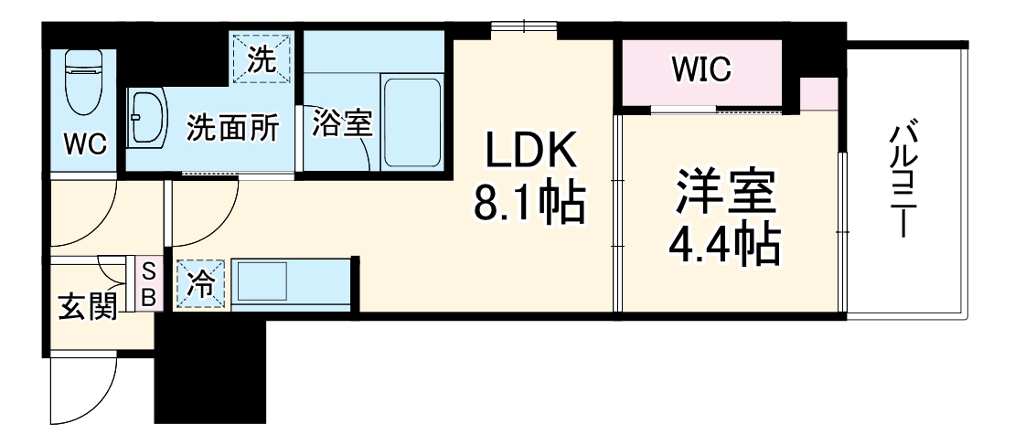 1/11 間取