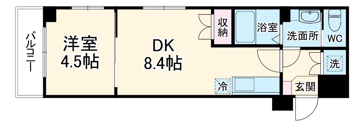 Comfortable緑が丘Ⅱの間取り