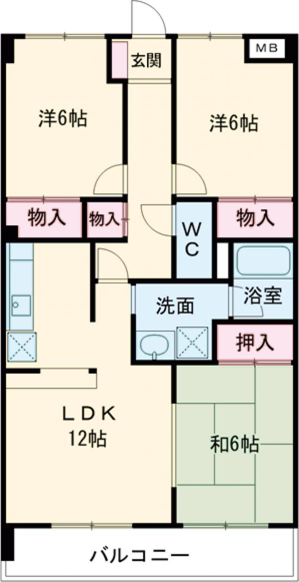 2/18 間取