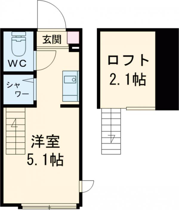 ハーモニーヒルズ明大前の間取り