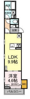 セレスティア東保木間の間取り