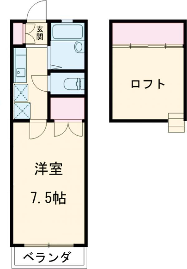 第10ミツミハイツの間取り