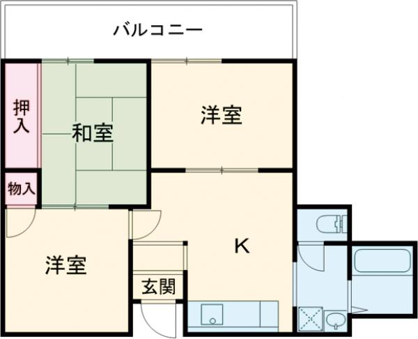 メゾンウエストの間取り