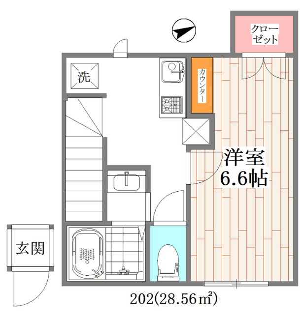 プリシードメゾン高井戸の間取り