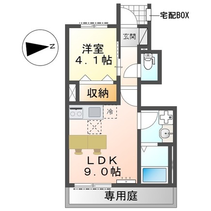 (仮称)海老名市大谷北新築アパートⅤ期の間取り