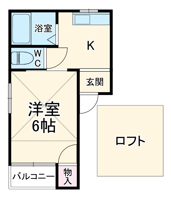 ラ・グランデルⅡの間取り