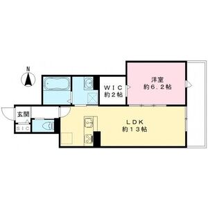 ソフィニティ名駅の間取り