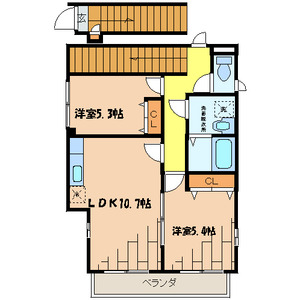 アムールSEIWAの間取り