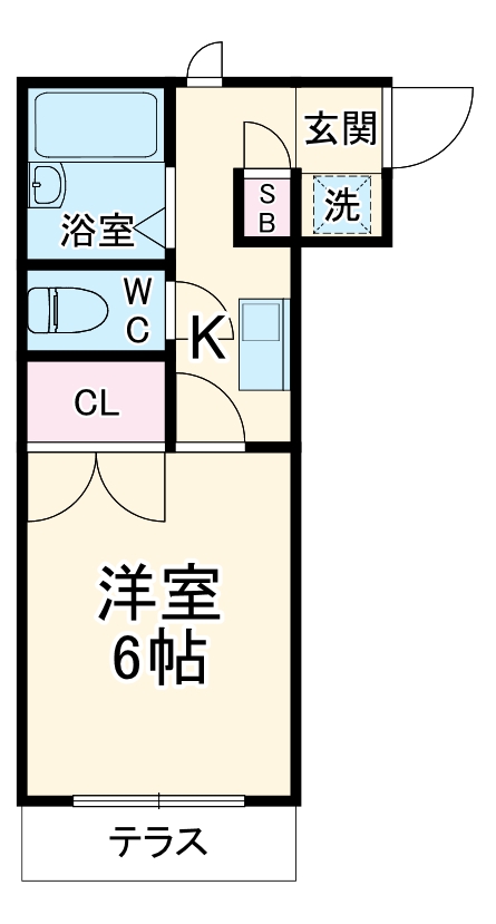 レスポワールの間取り