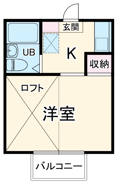 ピークハイムAの間取り