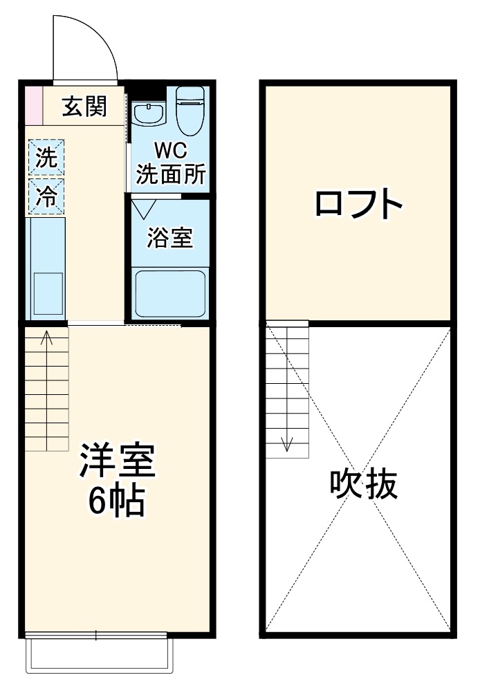 Patioの間取り