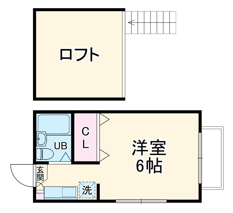 ルミエール下和泉の間取り
